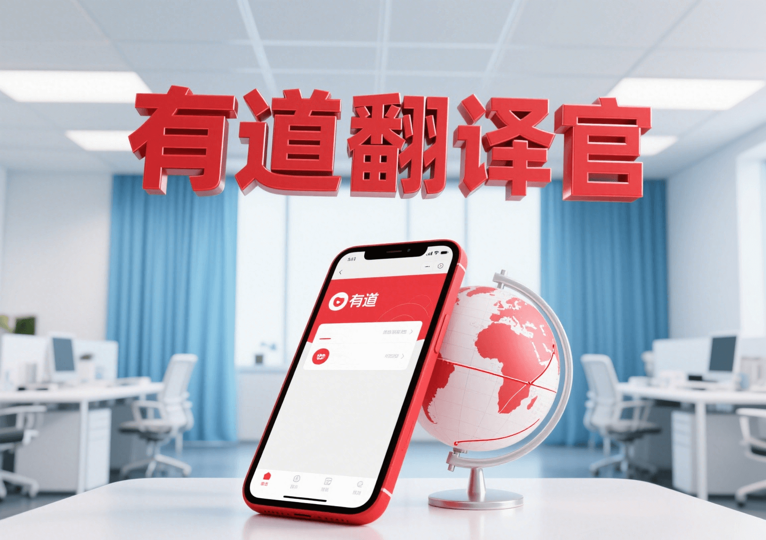 如何在有道翻译词典中查看切片软件的英文设置？